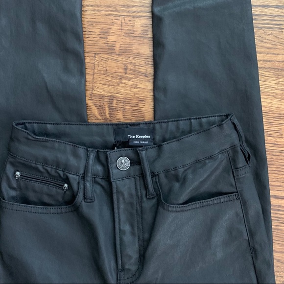 The Kooples Waxed High Waist Jeans - Picture 5 of 9